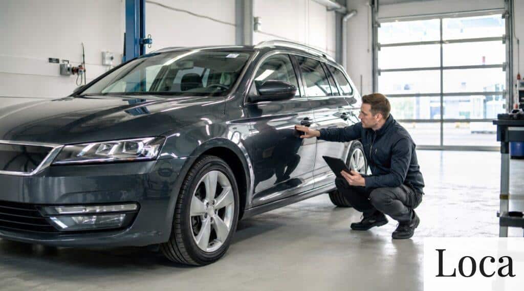 Tasación de un coche antes de utilizarlo como garantía